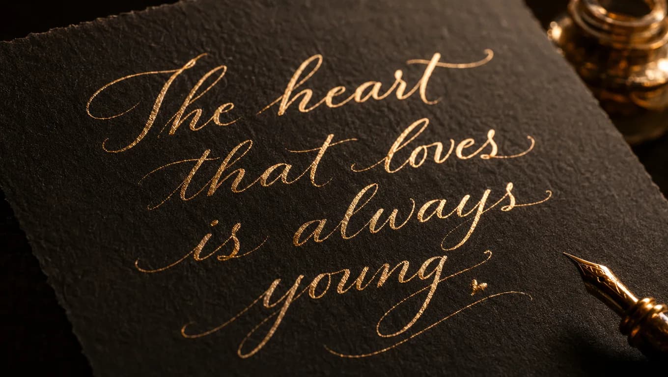 Calligraphy font generator preview with script lettering styles