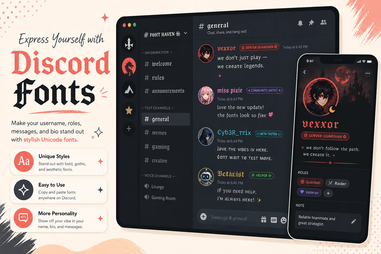 Discord fonts